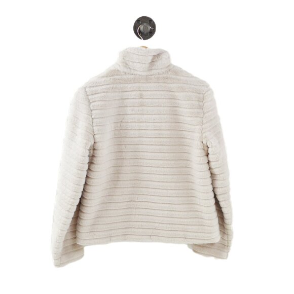 Rino & Pelle striped faux fur jacket #217-135 - Picture 3 of 3